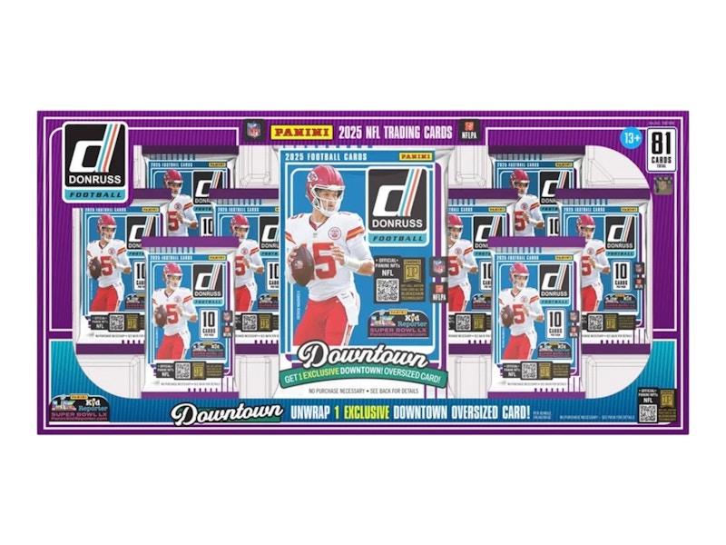 2025 Panini Donruss Football (Costco Exclusive) Bundle
