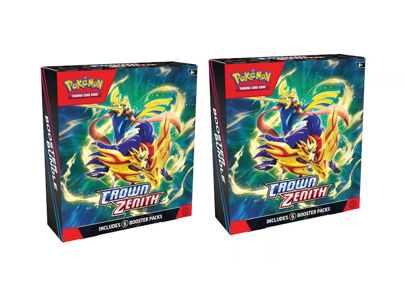 Pokémon Crown Zenith Booster Bundle 2x Lot