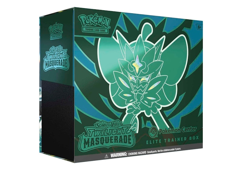 Pokémon Scarlet & Violet Twilight Masquerade Pokemon Center Elite Tainer Box